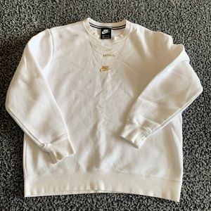 White Nike sweater